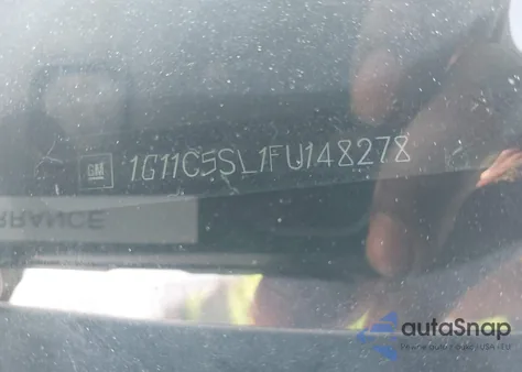 2015 Chevrolet Malibu 1Lt z USA, uszkodzony, nr VIN 1G11C5SL1FU148278